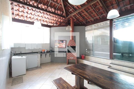 Área Gourmet de casa à venda com 3 quartos, 200m² em Guarani, Belo Horizonte