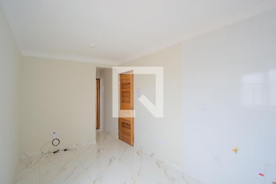 Sala e cozinha de apartamento para alugar com 1 quarto, 29m² em Penha de França, São Paulo