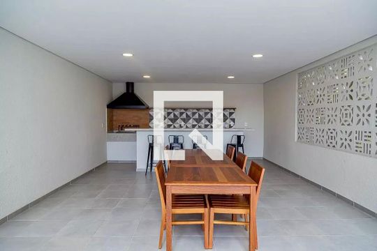 Área comum - Churrasqueira de apartamento para alugar com 2 quartos, 37m² em Vila Mira, São Paulo