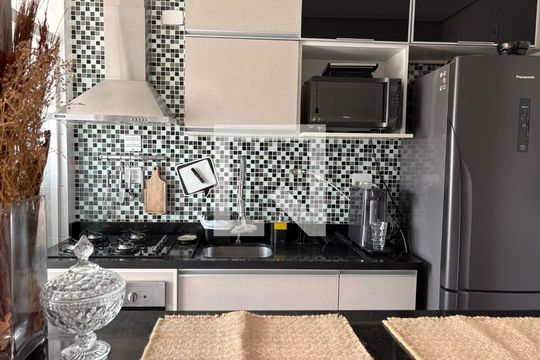 Cozinha de apartamento à venda com 1 quarto, 40m² em Santa Cecilia, São Paulo