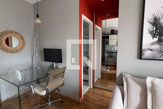 Sala de apartamento à venda com 1 quarto, 40m² em Santa Cecilia, São Paulo