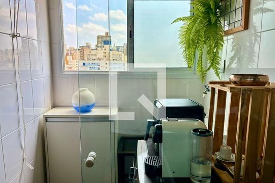Lavanderia de apartamento à venda com 1 quarto, 40m² em Santa Cecilia, São Paulo