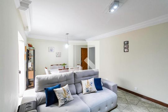 Sala de apartamento à venda com 3 quartos, 157m² em Itapoã, Belo Horizonte