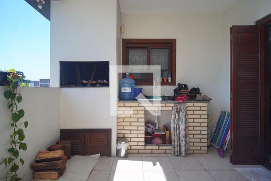 Churrasqueira de casa à venda com 3 quartos, 218m² em Liberdade, Novo Hamburgo