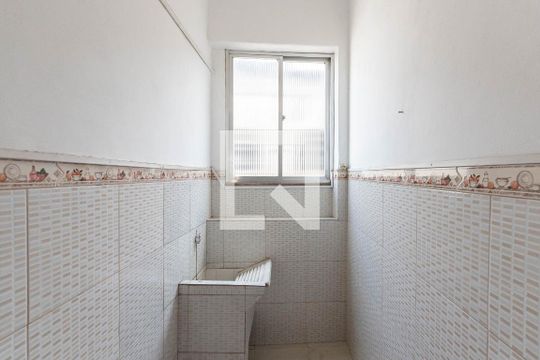 Área de Serviço de apartamento para alugar com 2 quartos, 60m² em Estácio, Rio de Janeiro