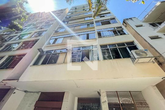 Fachada de apartamento à venda com 3 quartos, 110m² em Tijuca, Rio de Janeiro