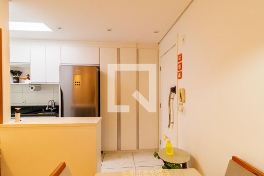 cozinha  de apartamento à venda com 2 quartos, 49m² em Parque Edu Chaves, São Paulo