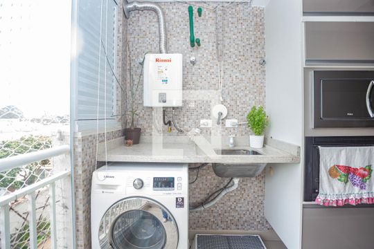 Área de Serviço de apartamento à venda com 3 quartos, 64m² em Vila Vermelha, São Paulo
