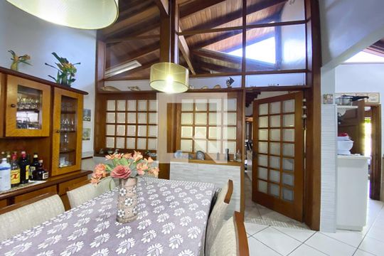 Sala de Jantar de casa à venda com 3 quartos, 105m² em Rio dos Sinos, São Leopoldo