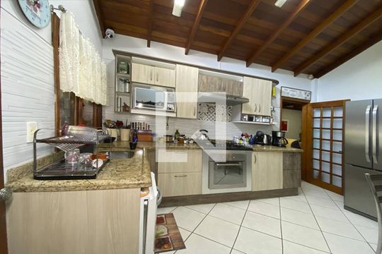 Cozinha de casa à venda com 3 quartos, 105m² em Rio dos Sinos, São Leopoldo