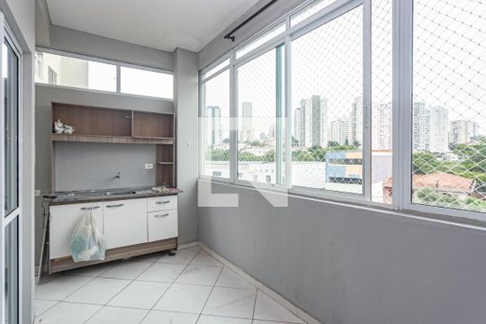 Varanda de apartamento à venda com 1 quarto, 53m² em Cursino, São Paulo