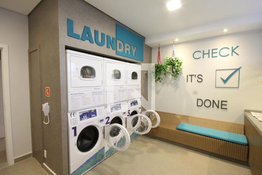 Área comum de kitnet/studio à venda com 1 quarto, 27m² em Liberdade, São Paulo