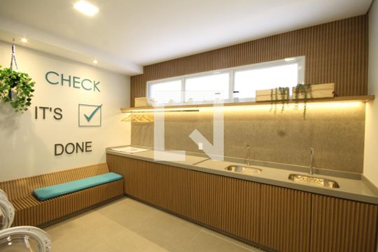 Área comum de kitnet/studio à venda com 1 quarto, 27m² em Liberdade, São Paulo