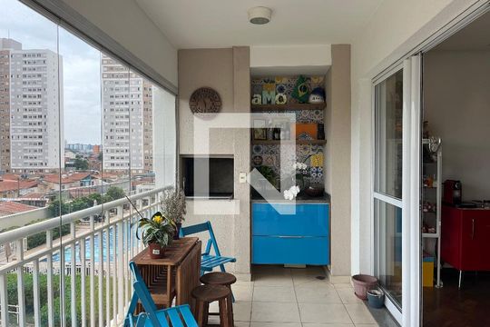 Varanda gourmet de apartamento à venda com 3 quartos, 100m² em Água Branca, São Paulo