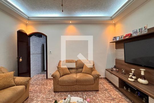 Sala de casa à venda com 4 quartos, 212m² em Parque Oratório, Santo André