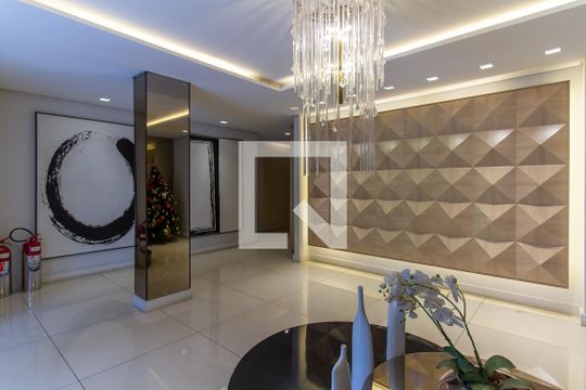Hall social de apartamento para alugar com 2 quartos, 92m² em Vila Anastácio, São Paulo