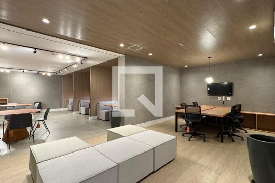 Área comum de apartamento para alugar com 3 quartos, 124m² em Alphaville Industrial, Barueri