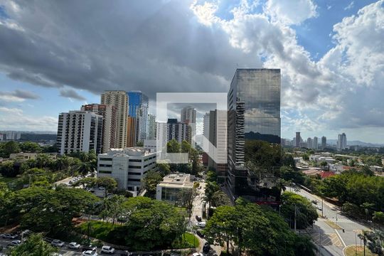 vista da Suíte 1 de apartamento para alugar com 3 quartos, 124m² em Alphaville Industrial, Barueri