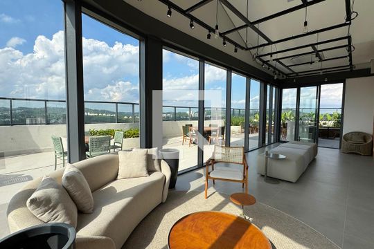 Área comum de apartamento para alugar com 3 quartos, 124m² em Alphaville Industrial, Barueri
