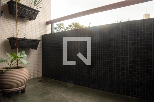 Varanda da Suíte de apartamento à venda com 4 quartos, 124m² em Vila Clementino, São Paulo