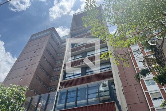 Fachada do Prédio de kitnet/studio para alugar com 1 quarto, 45m² em Perdizes, São Paulo