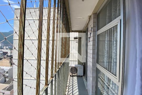 Varanda da Sala de apartamento à venda com 3 quartos, 75m² em Méier, Rio de Janeiro