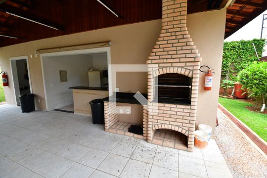 Área comum - Churrasqueira de casa de condomínio à venda com 3 quartos, 153m² em Parque dos Jacarandás, Campinas