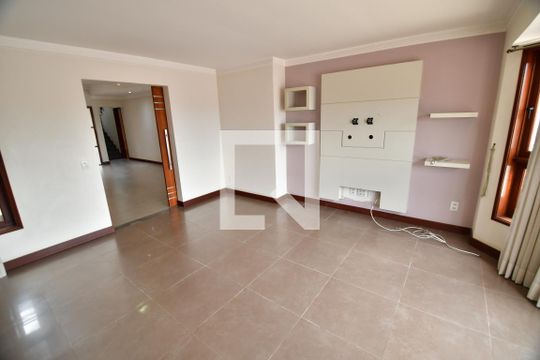Sala de TV de casa de condomínio à venda com 3 quartos, 153m² em Parque dos Jacarandás, Campinas