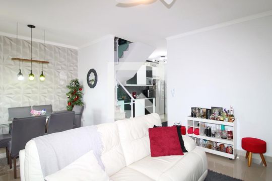 Sala de apartamento à venda com 3 quartos, 117m² em Vila Nova Mazzei, São Paulo