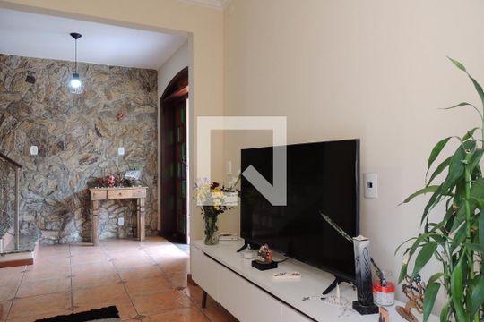 Sala de casa de condomínio à venda com 4 quartos, 187m² em Taquara, Rio de Janeiro