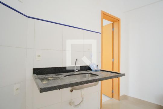 Cozinha de kitnet/studio à venda com 1 quarto, 28m² em Tatuapé, São Paulo