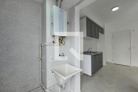 Área de Serviço de apartamento à venda com 2 quartos, 42m² em Vila Isa, São Paulo