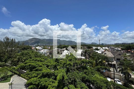 Varanda Sala  de apartamento à venda com 3 quartos, 124m² em Barra da Tijuca, Rio de Janeiro