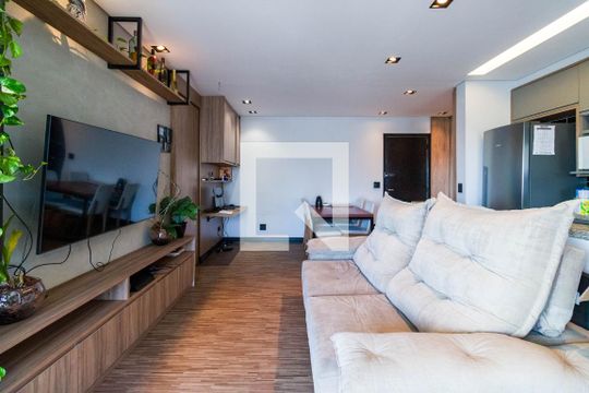Sala de apartamento à venda com 2 quartos, 67m² em Vila Andrade, São Paulo