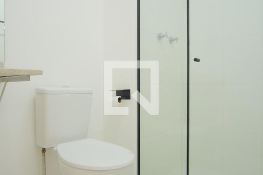 Banheiro de kitnet/studio à venda com 1 quarto, 27m² em Vila Matilde, São Paulo