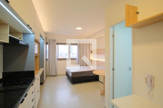 Cozinha de kitnet/studio à venda com 1 quarto, 27m² em Vila Matilde, São Paulo