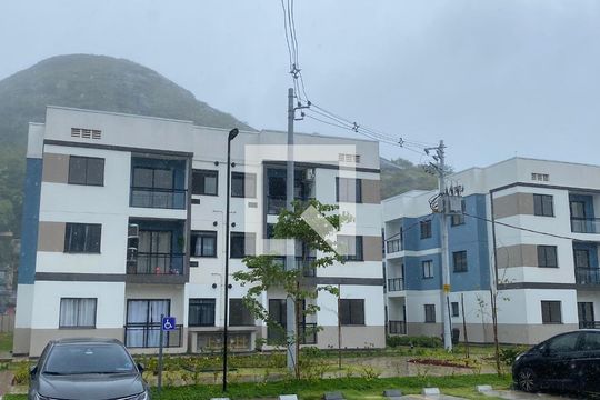 Fachada de apartamento para alugar com 2 quartos, 60m² em Recreio dos Bandeirantes, Rio de Janeiro