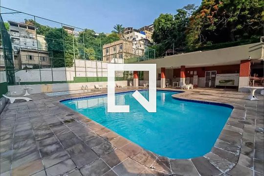 Área comum de apartamento para alugar com 2 quartos, 74m² em Rio Comprido, Rio de Janeiro