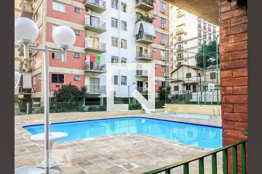 Área comum de apartamento para alugar com 2 quartos, 74m² em Rio Comprido, Rio de Janeiro