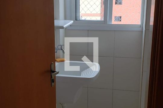 Lavanderia de apartamento à venda com 2 quartos, 64m² em Vila Homero Thon, Santo André