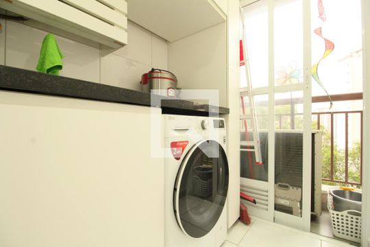 Área de Serviço de apartamento para alugar com 2 quartos, 58m² em Vila Andrade, São Paulo