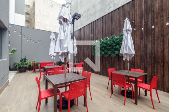 Área comum - Multiuso de kitnet/studio à venda com 1 quarto, 26m² em Consolação, São Paulo