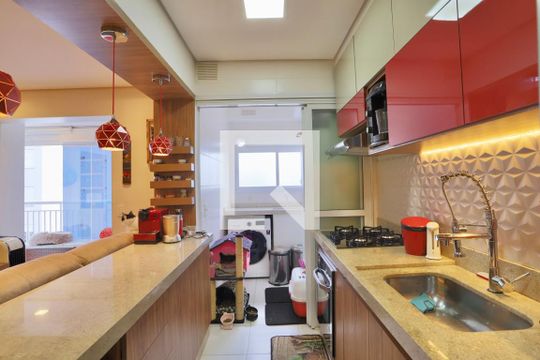 Cozinha de apartamento à venda com 2 quartos, 67m² em Brás, São Paulo