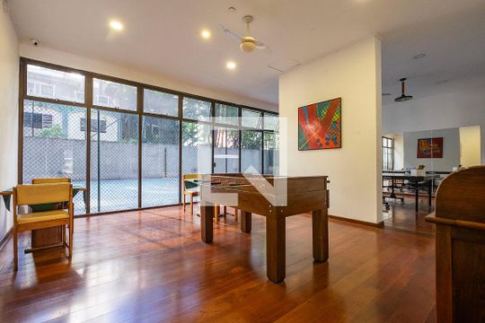 Área comum de apartamento para alugar com 1 quarto, 68m² em Jardim Paulista, São Paulo