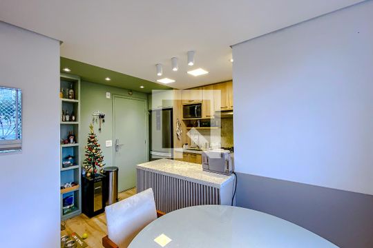 Sala de apartamento à venda com 1 quarto, 37m² em Mooca, São Paulo