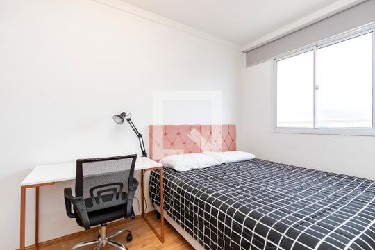 Quarto de apartamento para alugar com 1 quarto, 29m² em Vila das Belezas, São Paulo