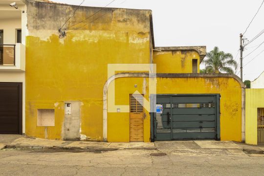 Fachada - Placa instalada no portão do imóvel de casa para alugar com 6 quartos, 330m² em Jardim Lideranca, São Paulo