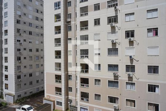 Quarto 1 - Vista de apartamento à venda com 2 quartos, 57m² em Morro Santana, Porto Alegre