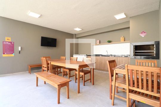Área comum - Churrasqueira de apartamento à venda com 1 quarto, 25m² em Água Branca, São Paulo