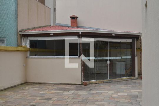 Área comum - Churrasqueira de apartamento à venda com 3 quartos, 86m² em Vila Pires, Santo André